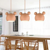 Macaron Bear Shape Restaurant LED Chandelier