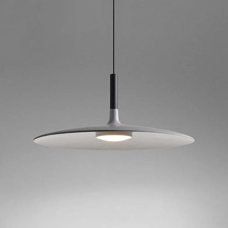 Plate Industrial Dining Room Pendant Light