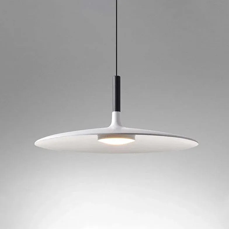 Plate Industrial Dining Room Pendant Light