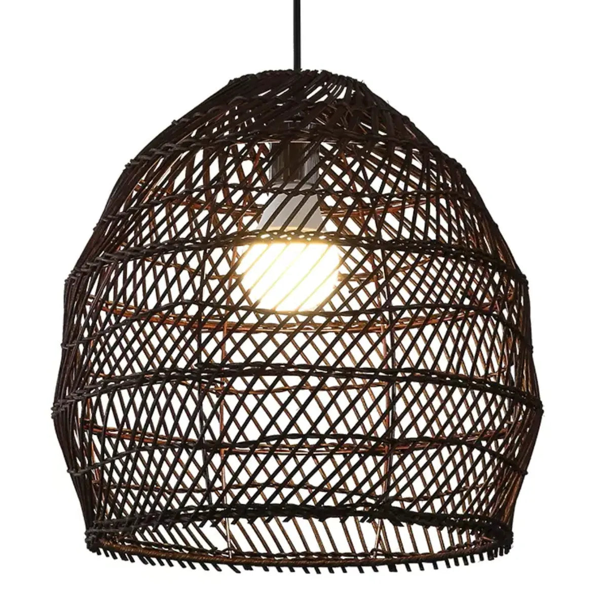 Weaving Dining Room Rattan Pendant Light