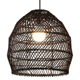 Weaving Dining Room Rattan Pendant Light