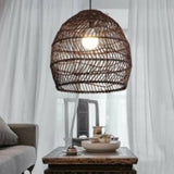 Weaving Dining Room Rattan Pendant Light