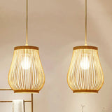 Natural Hollowing Rattan Pendant Light