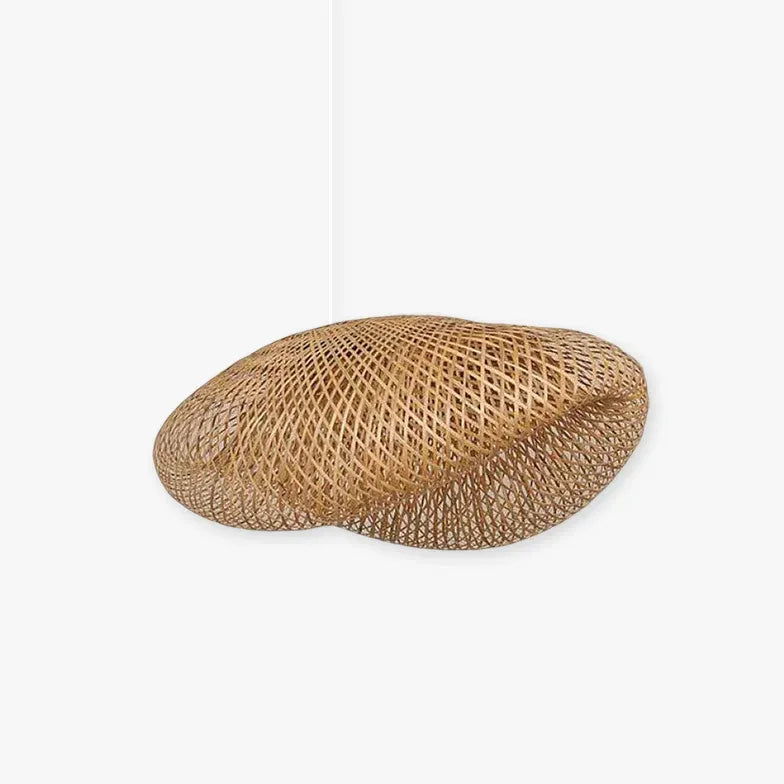 Hyperbolic Mesh Kitchen Rattan Pendant Light