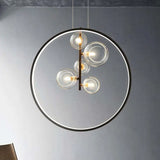 Nordic Glass Bubble LED Modern Pendant Light