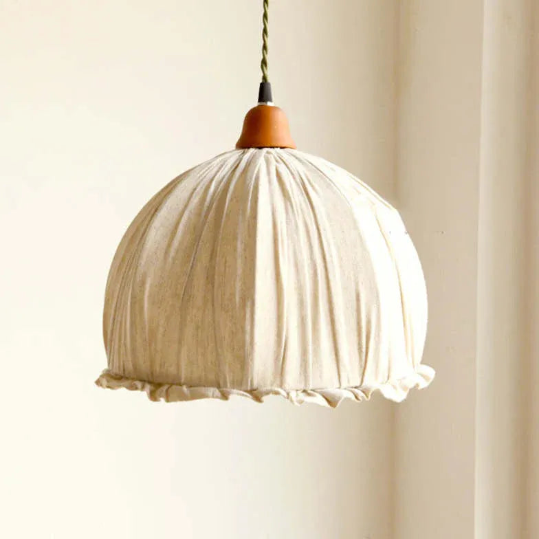 Fabric Art Bedroom Vintage Pendant Light