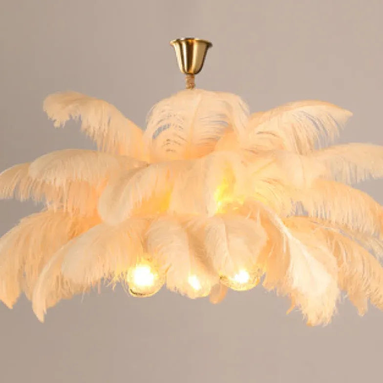 Feather Luxury LED Modern Pendant Light