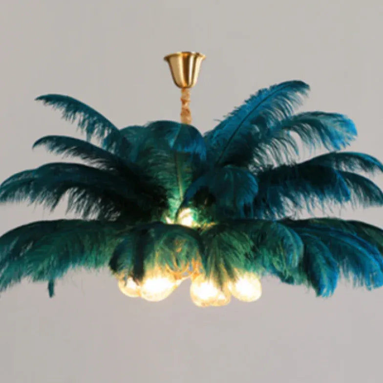 Feather Luxury LED Modern Pendant Light