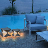 Geometric Folding Creativity Outdoor Floor lamps