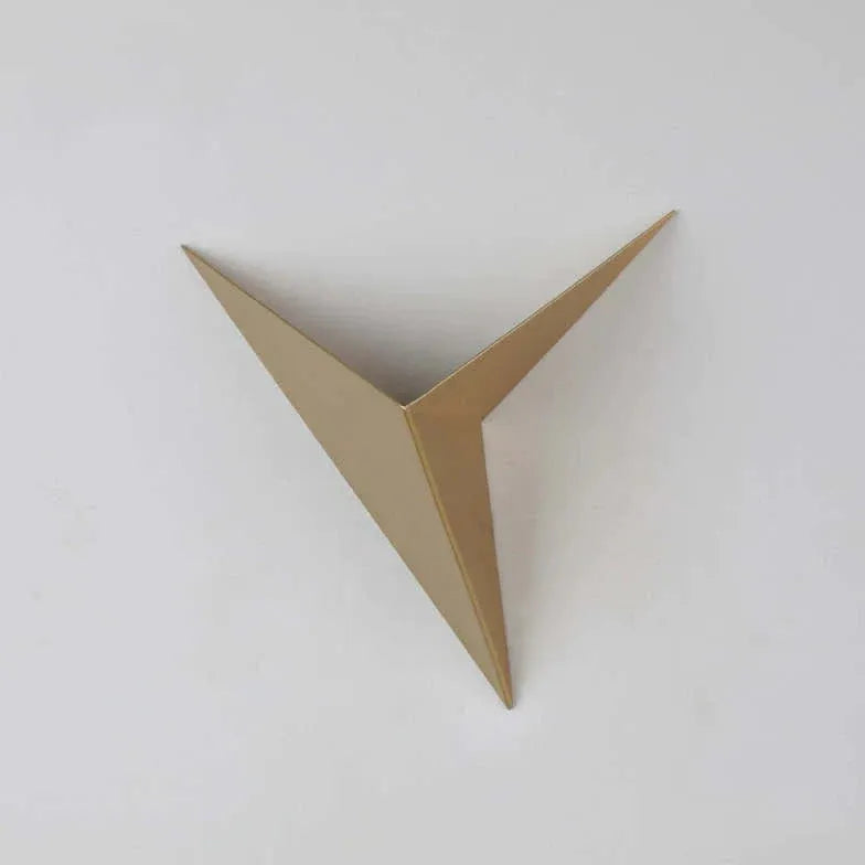 Upward Illumination Triangle Embedded Wall Lamp