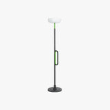 High-pole solar outdoor floor lamp