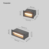 Black Led Sensor Brick Lights