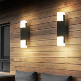 Modern Vertical Outdoor Up and Down Wall Lights