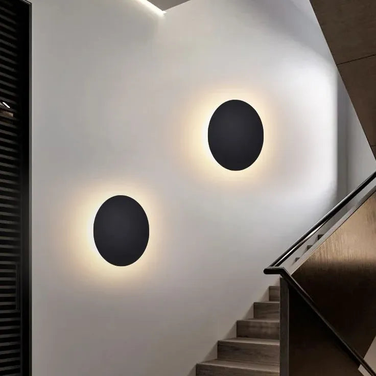 round wall light led indoor