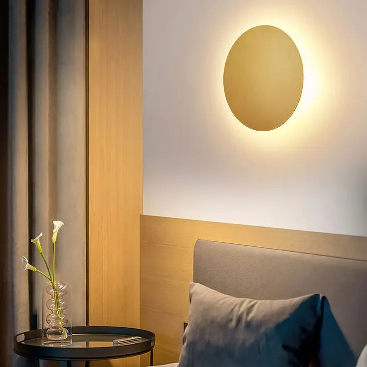 round wall light led indoor