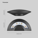 Flying Saucer LED Outdoor Wall Light