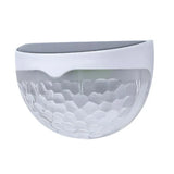 Shell Sensor Solar Outdoor Wall Lamp