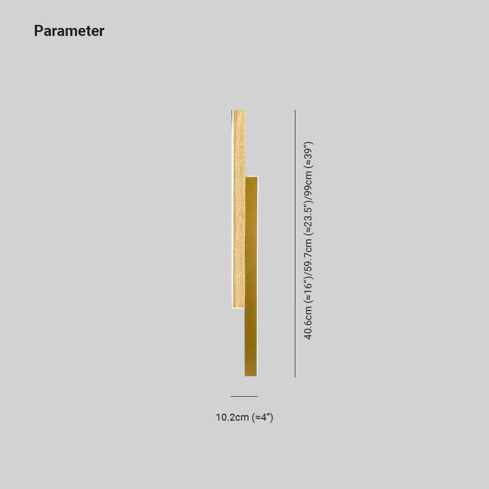 Dual Bar Led Modern Wall Lights