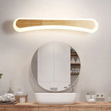 Minimalist Vanity Wooden Led  Mirror Lights