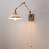 Ceramics Vintage Plug in Wall Lights