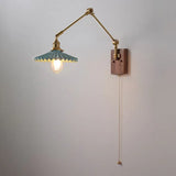 Ceramics Vintage Plug in Wall Lights