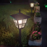 Classic Lantern Black Bollard Lights