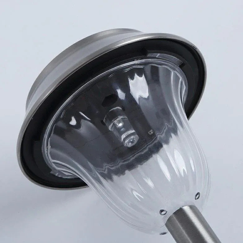 Conical Transparent Lawn Solar Street Light