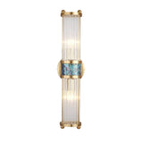 Modern Gold Crystal Up and Down Lights