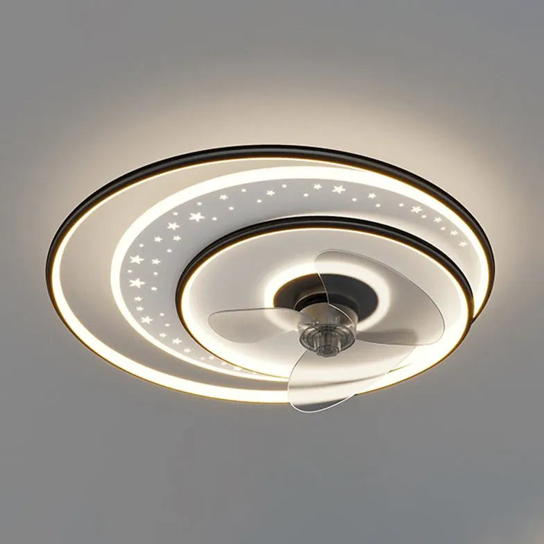 Circular Light Ceiling Fan with Light