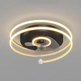 Circular Light Ceiling Fan with Light