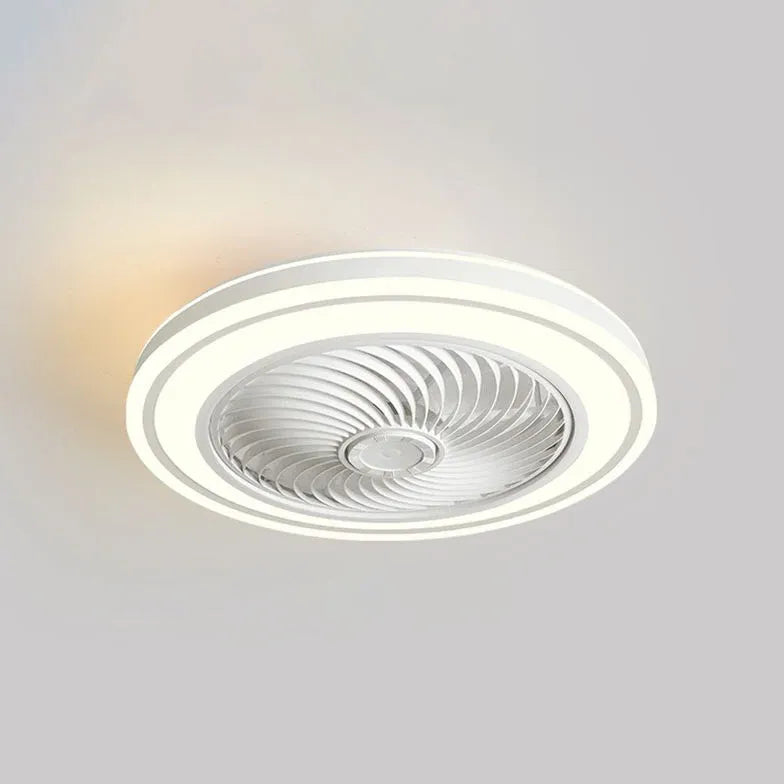 Round Indirect Ceiling Fan with Light