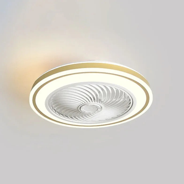 Round Indirect Ceiling Fan with Light