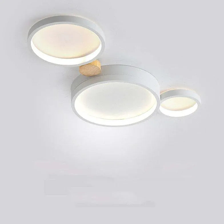 Green Plane LED Modern Flush Ceiling Lights