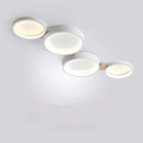 Green Plane LED Modern Flush Ceiling Lights