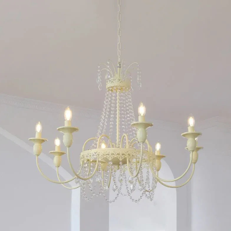 European Vintage Style Crystal Chandelier