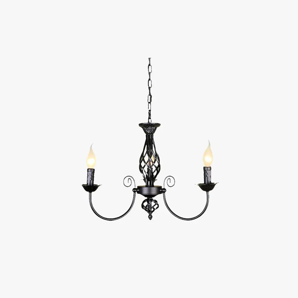 Vintage Style Candelabra Chandelier for Dining Room