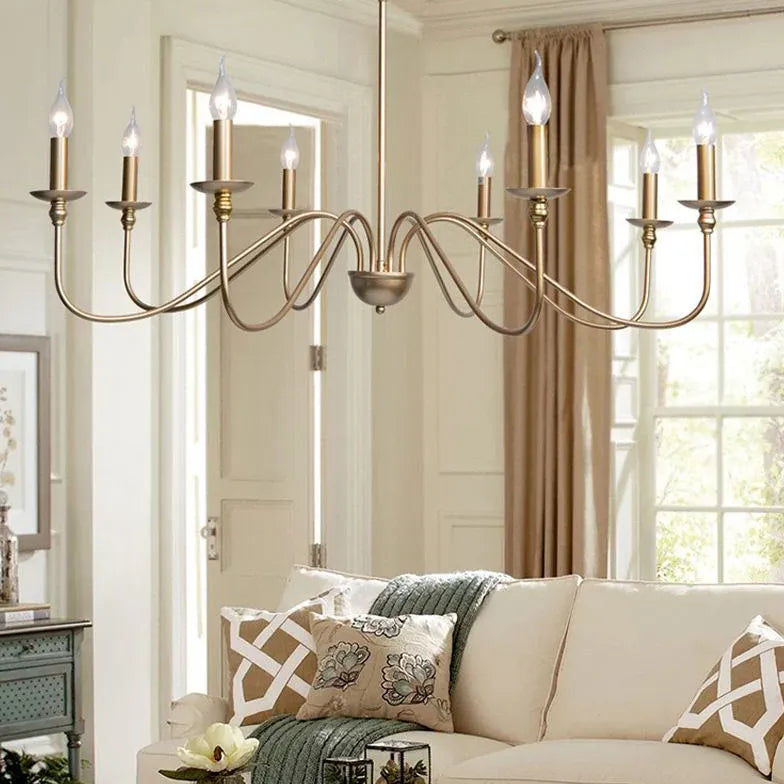 Country Style Vintage for Living Room Pendant Light