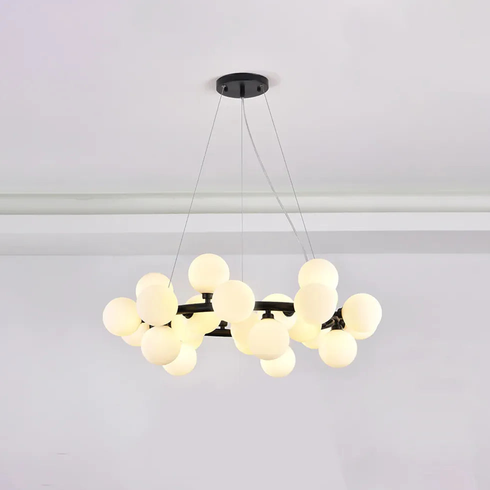 Glass Bubble LED Modern Chandelier