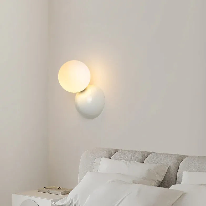 Globe Led Flush Bedroom Wall Lights