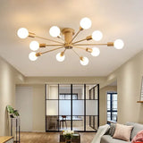 Light Industry Wind LED Flush Ceiling Lights