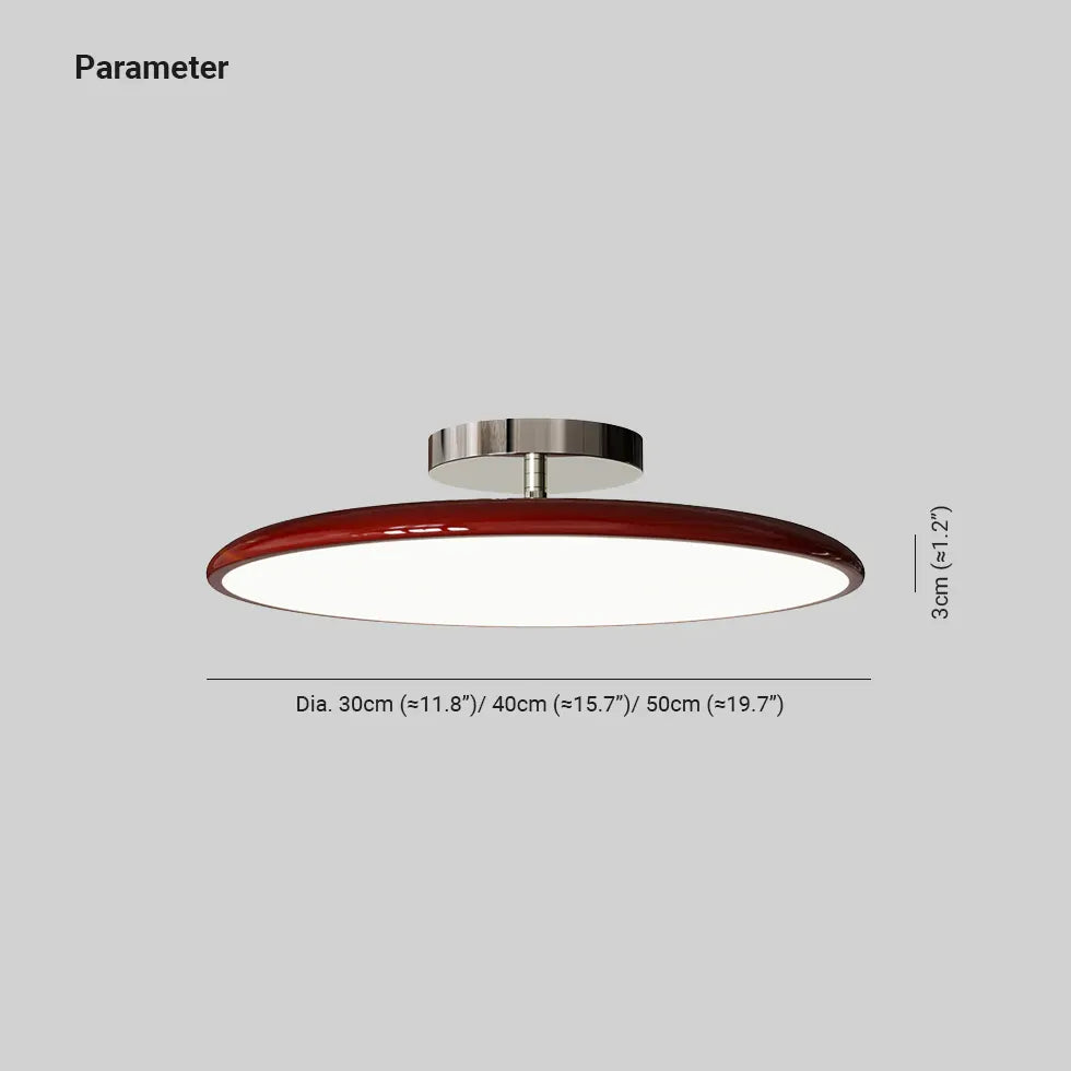 Round Acrylic Minimalist LED Ceiling Light