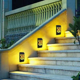 Rechargeable LED Outdoor Solar Powered Wall Light