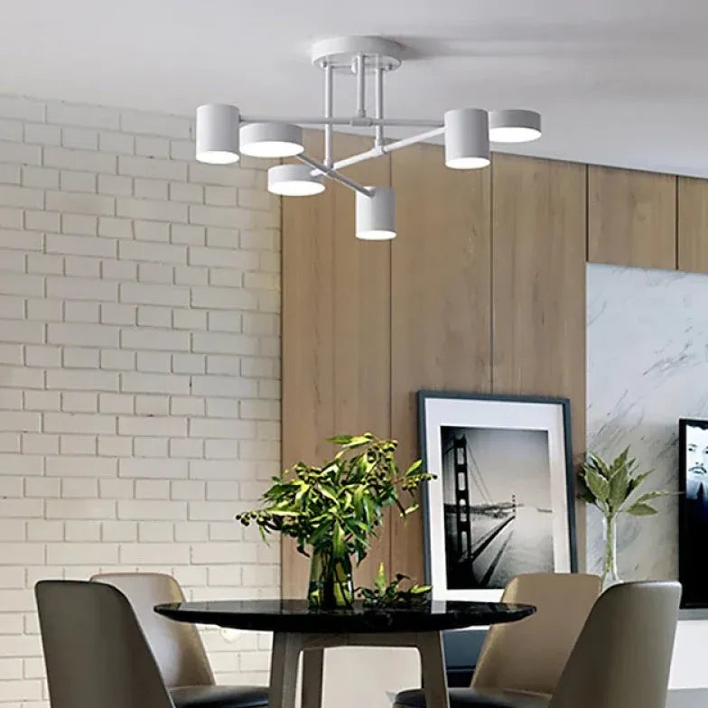 Branched Ring LED Modern Flush Ceiling Lights